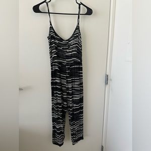 Fighting Eel Black and White Jumpsuit